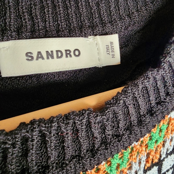 Sandro Paris Timothee Sweater Vest Size XS - Picture 7 of 12